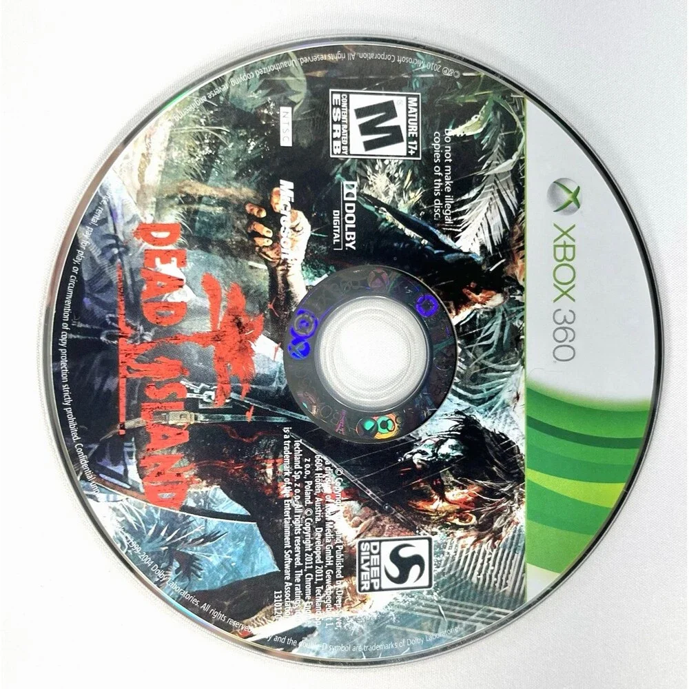 Dead Island Microsoft Xbox 360 Deep Silver 2011 Disc Only Tested
